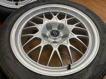 ◆希少!!NISSAN ステージア純正BBS 260RS 鍛造 オーテック 17インチ◆7J+30+20◆T005 225/45R17 2018年製造◆シルビア スカイライン等_画像6