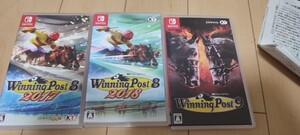 中古Switch:ウイニングポスト8 2017+ウイニングポスト8 2018+ウイニングポスト9