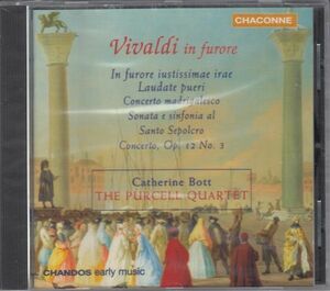 [CD/Chaconne]ヴィヴァルディ:四重奏のための協奏曲Op.12-3 RV.124&四重奏のための協奏曲RV.129他/パーセル四重奏団他