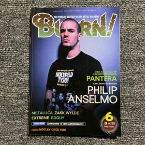 BURRN! 洋楽 雑誌 ヘヴィメタル