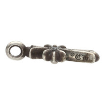 【中古】 CHROME HEARTS クロムハーツ ペンダント タイニーファットクロスチャーム ブラックダイヤ 23018946 AO_画像5