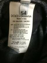 【新品未使用 タグ付き】DOLCE&GABBANA デニムジャケット インディゴ 54 D&G　ドルガバ　Gジャン イタリア製 ハンガー付属　_画像5