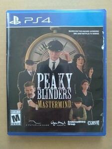 PS4 Peaky Blinders: Mastermind ピーキー・ブラインダーズ 北米版