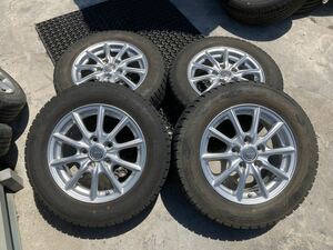 ECO FORME 195/65R15 6J +50 PCD114.3 アルミホイール4本セット