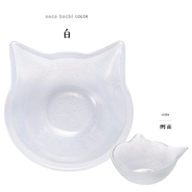 猫好き 小鉢 小皿 白猫 ガラス 食器 可愛い シンプル 大人可愛い 日本製 猫好き サラダボウル フルーツ スイーツ ハンドメイド_画像4