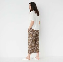 UNIQLO リサラーソン ルームセット XL ルームウェア 部屋着 パジャマ ワイドパンツ ユニクロ 半袖 セットアップ_画像6