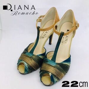 ダイアナ DIANA 国産 ヒール9㎝ 式 パーティ バブーシュー