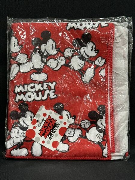 【新品★即決★送料無料】Disney ディズニー Mickey Mouse ミッキーラン！デイリータオル レッド 32×80cm