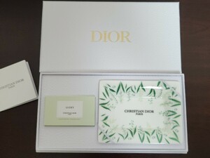 ★新品未使用 DIOR ノベルティ メゾン クリスチャン ディオール ラッキーソープセット　Christian Dior トレイ　ソープディッシュ★