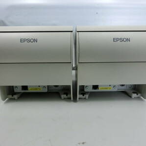 ▲▽EPSON/エプソン サーマルプリンタ TM-T88V M244A (LAN) 2台セット3△▼の画像5