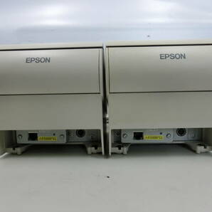 ▲▽EPSON/エプソン サーマルプリンタ TM-T88V M244A (LAN) 2台セット8△▼の画像5