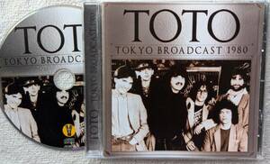 トト TOTO●CD●TOKYO BROADCAST 1980●デヴィッド・ペイチ ステーヴ・ルカサー ジェフ・ポーカロ●●東京 渋谷公会堂●高音質！！