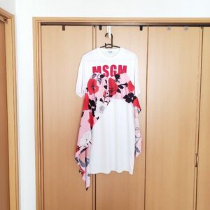 正規品 MSGM Tシャツ ワンピース 花柄