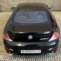 1/18 BMW 645ci coupe ブラック 黒色 ダイキャストミニカー ホットウィール_画像7