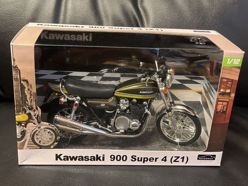 新品 1/18 赤kawasaki Z400FX カワサキ ミニカー Z1 Z2-