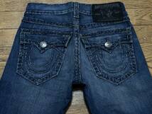 ※TRUE RELIGION トゥルーレリジョン BILLY SUPERT デニムパンツ 濃いめインディゴ 米国製 30 　　　 BJBC.H_画像3