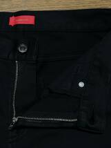 ※UNDER COVER アンダーカバー UCP9502 裾リブ ストレッチ パンツ 日本製 ブラック 2 　　　　　　 BJBC.H_画像7