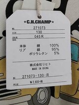 ap5069 ○送料無料 新品 C.H.CHAMP シーエイチチャンプ キッズ トレーナー サイズ130cm レッド 赤 プリント ストレッチ 春秋 カジュアル_画像10