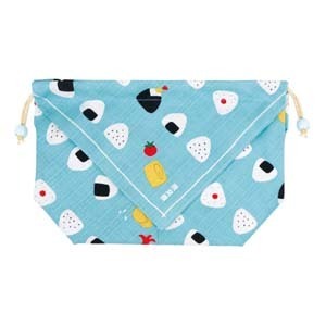 . writing sama .. present pouch rice ball if . lunch bag 24cm×16cm mail service correspondence 