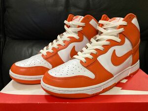 NIKE DUNK HIGH ナイキ ダンク　オレンジブレイズ　シュラキース