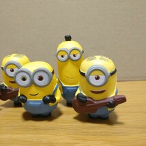 非売品 minions minion 限定 スクイーズ スクイズ 柔らかい マスコット ボブ bob ミニオンズ ミニオン コレクション 置物 飾り セット 映画_画像7