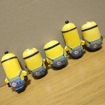 非売品 minions minion 限定 スクイーズ スクイズ 柔らかい マスコット ボブ bob ミニオンズ ミニオン コレクション 置物 飾り セット 映画_画像10