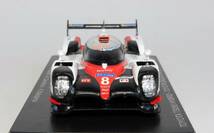 アシェット 1/43 ル・マン 24時間レースカーコレクション TOYOTA TS050 HYBRID TOYOTA GAZOO Racing #8 2017 トヨタ ミニカー_画像4