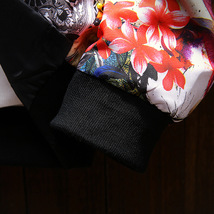 新品 メンズ ライダースジャケット 立ち襟 花柄 ブルゾン ジャンパー スカジャン 野球服 秋コート 大きいサイズ有り M~5XL選択 MK1567_画像4