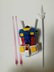 ☆完成品☆ 1/100 MG RX-78-2 ガンダムVer.2.0（ソリッドクリアスタンダード）胴体＋武器 ガンプラ