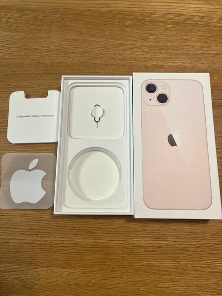 iPhone 13 ピンク　外箱　空箱のみ！