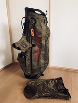 美品！ ブリーフィング　希少色 コヨーテ BRIEFING x SUN MOUNTAIN x BEAMS GOLF CR-2 ビームスゴルフ！_画像1