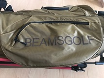 美品！ ブリーフィング　希少色 コヨーテ BRIEFING x SUN MOUNTAIN x BEAMS GOLF CR-2 ビームスゴルフ！_画像7