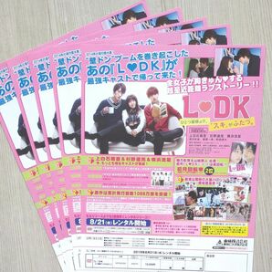 映画『LDK ひとつ屋根の下、スキがふたつ』　＜予約注文書フライヤー 5枚セット＞