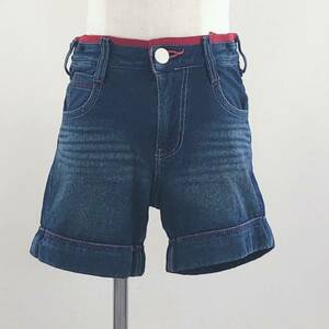 AS0560 EDWIN 503 JERSEYS Edwin 503 Jerseys Kids низ шорты колени сверху длина Denim стрейч 150 размер выходной весна лето 