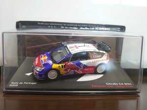 デアゴスティーニ ラリーカーコレクション1/43 シトロエン C4 WRC ラリー・ポルトガル 2009