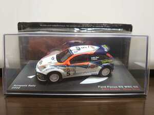 デアゴスティーニ ラリーカーコレクション1/43 フォード フォーカス RS WRC 02 アクロポリス・ラリー 2002