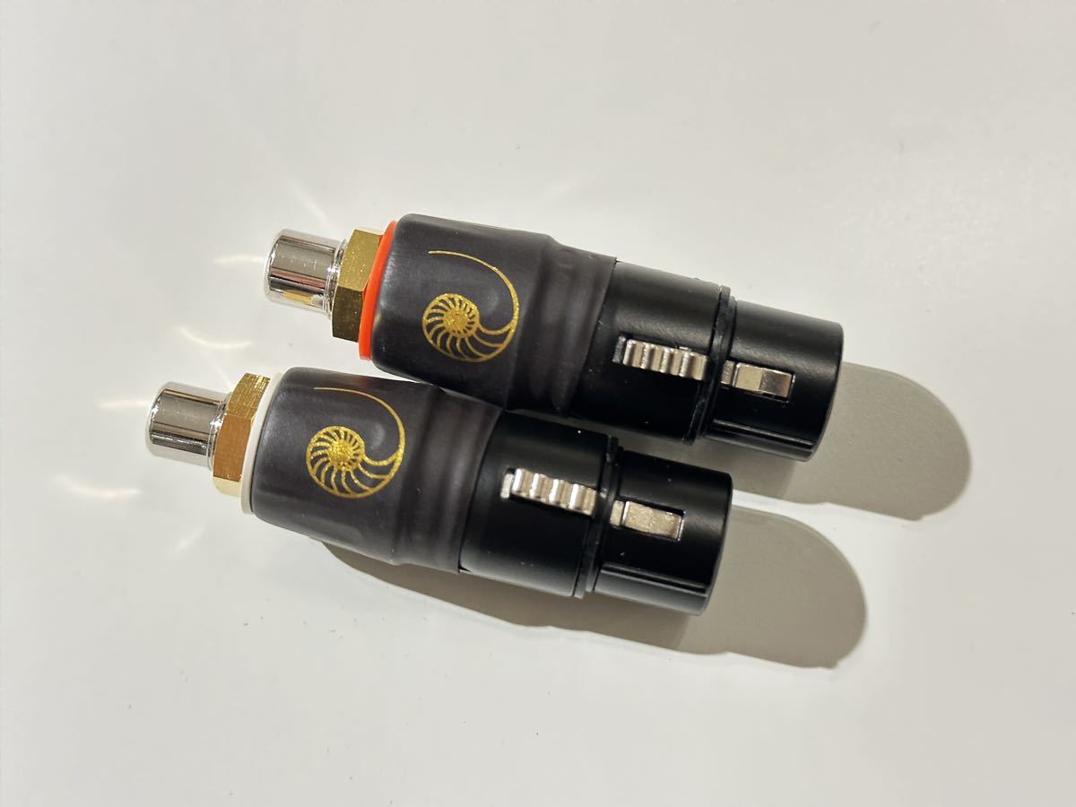 CARDAS RCA/XLR M2 カルダスXLRオス→RCAメス変換アダプタ