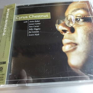 CYRUS CHESUT WITH ANITA BAKER. RON CARTER. JAMES CARTER. BILLY HIGGINS. JOE LOVANO. LEWISサイライト・ナット帯付き国内盤