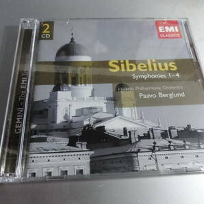 SIBELIUS SYMPHONIES 1-4 HELSINK PHIHARMONIC ORCHESTRA PAAVO BERGLUND パーヴォ・ベルグルンド ヘルシンキフィル 2CD