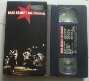 【匿名発送・追跡番号あり】　rage against the machine vhs