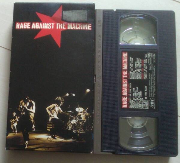 【匿名発送・追跡番号あり】 rage against the machine vhs