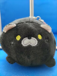 即決価格【新品】ごろねこサミット マスコット タグ付き ぬいぐるみ 黒 ネコ 猫 同梱可能