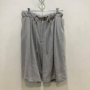 Sillage シアージ loopwheelcircularshortpants greyロープホイールサーキュラーショートパンツ グレー SL213EC-CSHLW-GR Fサイズ 624015