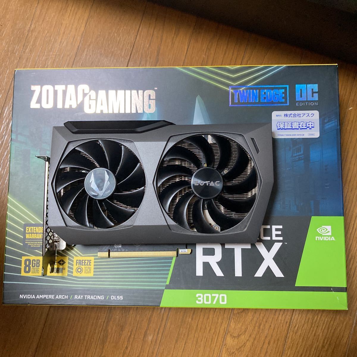 ZOTAC GAMING GeForce RTX 3070 Twin Edge OC | JChere雅虎拍卖代购