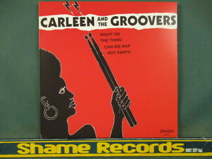 Carleen And The Groovers ： Right On 12'' c/w The Thing, Can We Rap // 5点で送料無料