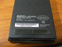 e187 SONY/ソニー VAIO ハードディスクドライブ/VGP-UHDM25　ポータブルHDD　中古　未確認　ジャンク_画像6