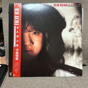 中森明菜　エトランゼ　LP 帯付き　レコード