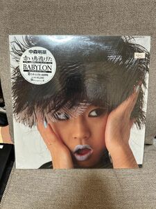 中森明菜 赤い鳥逃げた バビロン　LP 帯付き