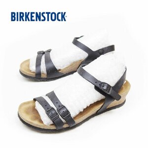 24cm corresponding (37) BIRKENSTOCK Papillio Birkenstock papi rio sandals comfort shoes black black /U8807