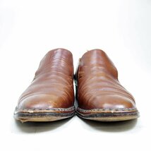 英国製　12表記　30cm相当　Barker バーカー　スリッポン　ローファー　革靴　レザーシューズ　ブラウン　イングランド製　高級靴/U8942_画像3